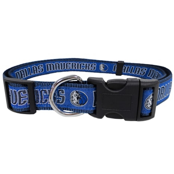 Dallas Mavericks Collar for Dogs, Medium - Picture 1 of 5